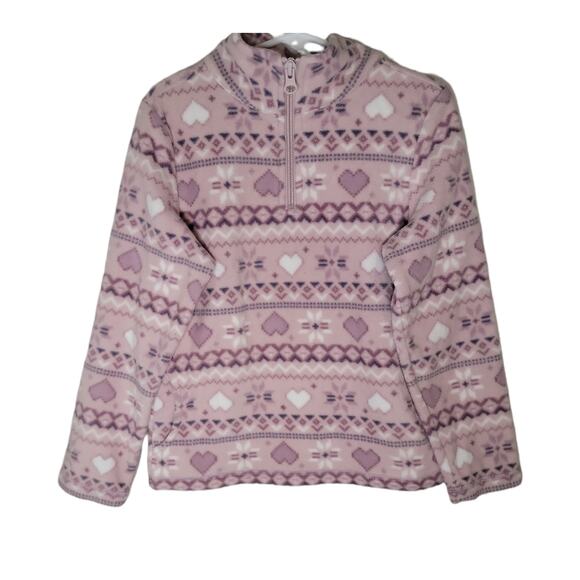 Children's Place S 5/6 Quarter Zip Fleece Sweatshirt - Picture 1 of 3